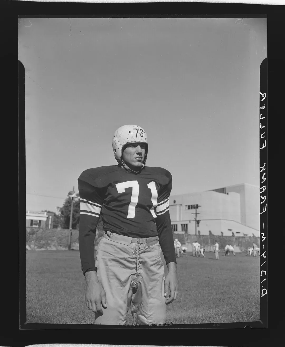 Early University of Kentucky portrait of Frank Fuller from the 1949 period.